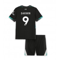 Liverpool Darwin Nunez #9 Fotballklær Bortedraktsett Barn 2024-25 Kortermet (+ korte bukser)